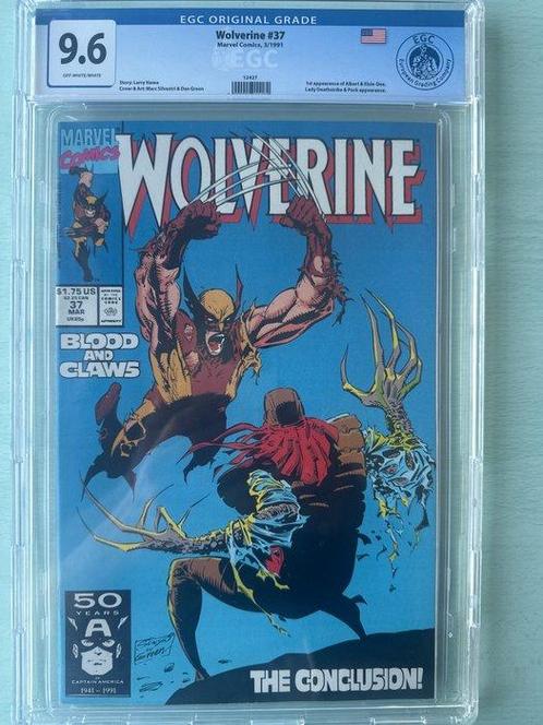 Wolverine (Vol. 2) #37 + #69 - EGC 9.6 + 9.6 - 2 Graded, Boeken, Strips | Comics