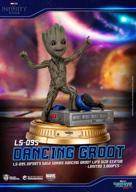 Guardians of the Galaxy 2 Life-Size Statue Dancing Groot..., Verzamelen, Film en Tv, Zo goed als nieuw, Verzenden