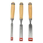 Benson Houtbeitelset - 3 delig - 12, 18, 24 mm - Comforta..., Doe-het-zelf en Verbouw, Ophalen of Verzenden, Nieuw