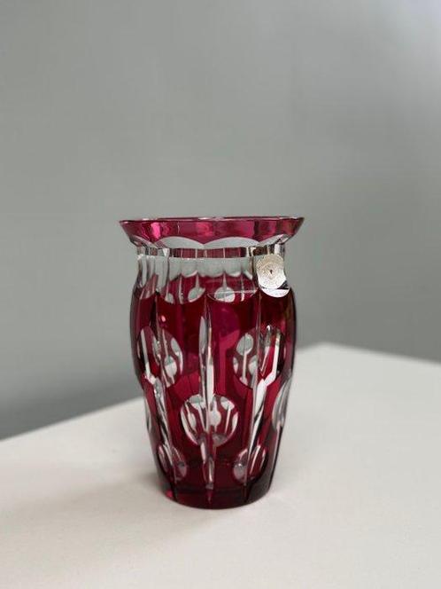 Val Saint Lambert - Vaas - Pineau - Kristal, Antiek en Kunst, Antiek | Glas en Kristal