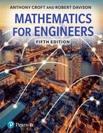 Mathematics for Engineers 9781292253640, Verzenden, Zo goed als nieuw