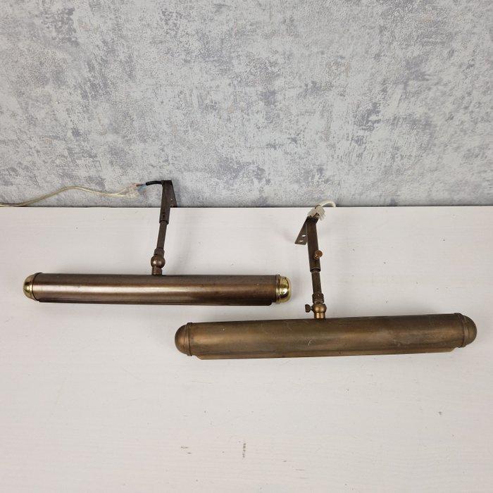 Massive, Metz - Wandspot (2) - Koper, Messing - Piano,, Antiek en Kunst, Antiek | Wandborden en Tegels