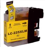Huis-Merk  BROTHER LC-225 XL Yellow 15ml + Chip 247Print, Verzenden, Nieuw, Brother