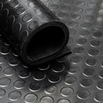 Rubber loper / rubbermat op rol - Noppen 3 mm - Breedte 200, Nieuw, Verzenden