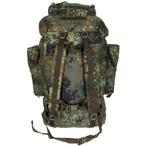 Duitse Bundeswehr combat veldrugzak 65L met zijtassen, fl..., Verzamelen, Militaria | Algemeen, Verzenden