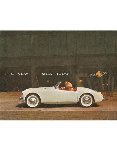 1960 MG MGA 1600 BROCHURE ENGELS (USA), Boeken, Auto's | Folders en Tijdschriften