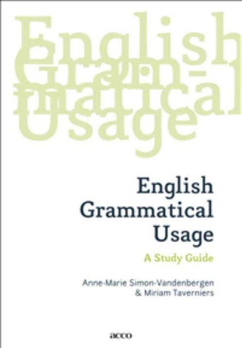 9789462927643 English grammatical usage | Tweedehands, Boeken, Schoolboeken, Zo goed als nieuw, Verzenden
