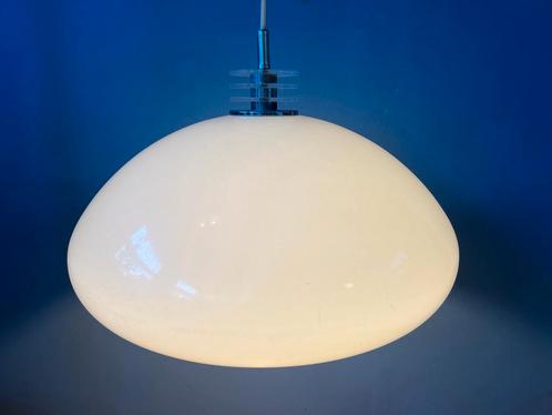 Mushroom Pendant Lamp - White Space Age Light Fixture, Huis en Inrichting, Lampen | Hanglampen, Ophalen of Verzenden