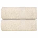 vidaXL Gastendoekjes 2 st 30x50 cm 360 g/m² 100% katoen, Huis en Inrichting, Badkamer | Badtextiel en Accessoires, Verzenden, Nieuw