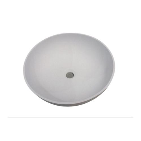 Waskom Njoy Solidthin Rond 39 cm Met Pop-Up Solid Surface, Doe-het-zelf en Verbouw, Sanitair, Overige typen, Nieuw, Ophalen of Verzenden