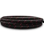 Vibrant -8 AN Two-Tone Black/Red Nylon Braided Flex Hose (20, Auto diversen, Ophalen of Verzenden