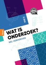 Wat is onderzoek? 9789024444700 Nel Verhoeven, Boeken, Verzenden, Zo goed als nieuw, Nel Verhoeven