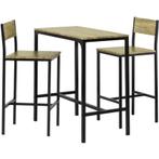 2dekans | SoBuy Bistrotafel - Bistro Meubelen - Bartafel - 2, Huis en Inrichting, Tafels | Eettafels, Ophalen of Verzenden, Zo goed als nieuw