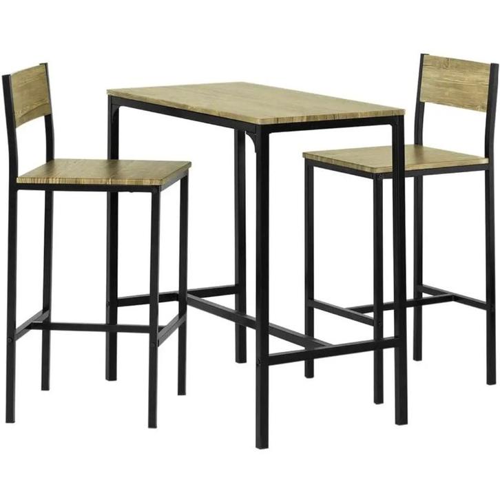 2dekans | SoBuy Bistrotafel - Bistro Meubelen - Bartafel - 2, Huis en Inrichting, Tafels | Eettafels, Zo goed als nieuw, Ophalen of Verzenden