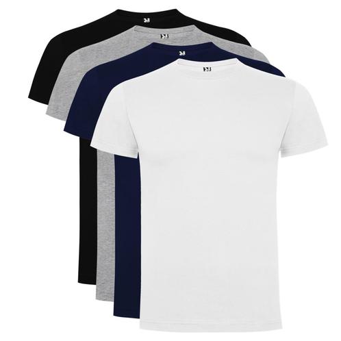 4 pack t-shirt Dogo Premium Zwart / Wit / Licht Grijs / Donk, Kleding | Heren, T-shirts, Overige kleuren, Nieuw, Overige maten