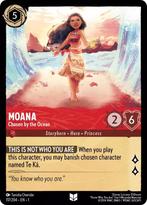 [117/204] - MOANA - Chosen by the Ocean ENG NON-FOIL [M/NM], Verzamelen, Disney, Ophalen of Verzenden, Nieuw