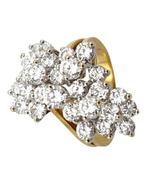 Ring - 18 karaat Geel goud, 18K Geelgouden Ring met, Sieraden, Tassen en Uiterlijk, Ringen, Nieuw