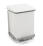 Pedaalemmer met scharnierdeksel 27L | 37x37x(h)42.8cm, Verzenden, Nieuw in verpakking