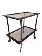 ICO PARISI - Cesare Lacca - Serveerwagen - Hout, Glas,, Nieuw