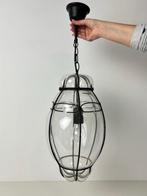 Plafondlamp - Venetiaanse - Glas, Ijzer gesmeed - Een mond