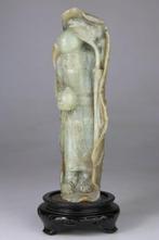 Shoulao-figuur - Serpentine - China - Qing Dynastie, Antiek en Kunst