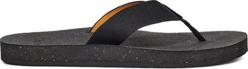 Teva M REFLIP - maat 45.5 - Heren Slippers - Zwart/Oranje, Kleding | Heren, Schoenen, Verzenden