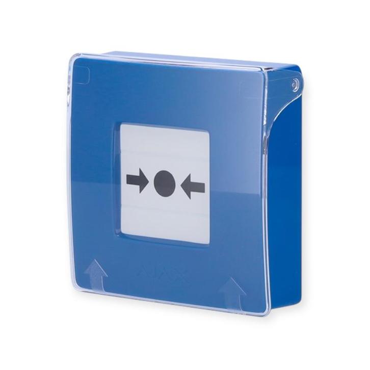 AJAX EN54 Manual Call Point handmelder blauw, Doe-het-zelf en Verbouw, Alarmsystemen, Verzenden