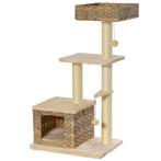 TRUUSK Rotan Krabpaal Kitten Meubel Met Kat Grot Bal Speelgo, Verzenden, Nieuw