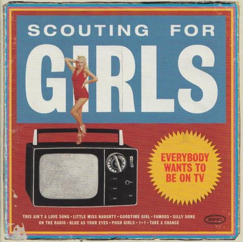 cd - Scouting For Girls - Everybody Wants To Be On TV, Cd's en Dvd's, Cd's | Overige Cd's, Zo goed als nieuw, Verzenden