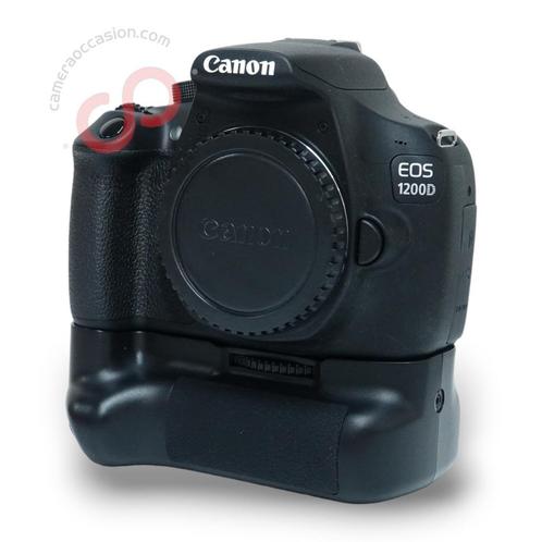 Canon EOS 1200D + grip (476 clicks) nr. 9704, Audio, Tv en Foto, Fotocamera's Digitaal, Zo goed als nieuw, Canon, Ophalen of Verzenden