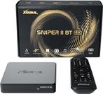 Xsarius Sniper 2 Bluetooth 4K UHD Linux OTT Mediastreamer, Audio, Tv en Foto, Schotelantennes, Nieuw, Ophalen of Verzenden