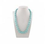 Turquoise - Zilver - Halsketting - ambachtelijke productie, Verzamelen, Mineralen en Fossielen