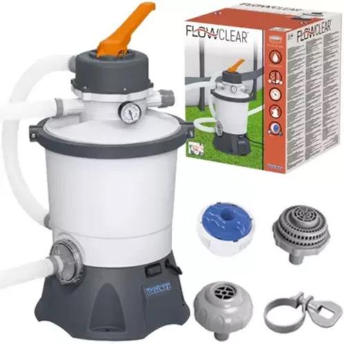 Bestway Zandfilterpomp 3028 l/h - Hoge Capaciteit voor Kr..., Watersport en Boten, Duiken, Nieuw, Ophalen of Verzenden