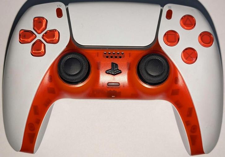 Sony DualSense Wireless Custom Controller-Rood (PlayStation, Spelcomputers en Games, Spelcomputers | Sony PlayStation Consoles | Accessoires