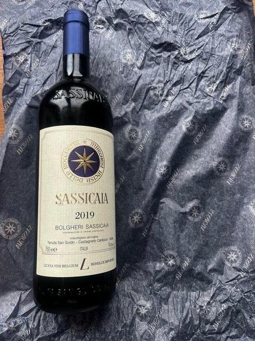2019 Tenuta San Guido, Sassicaia - Super Tuscans - 1 Fles, Verzamelen, Wijnen