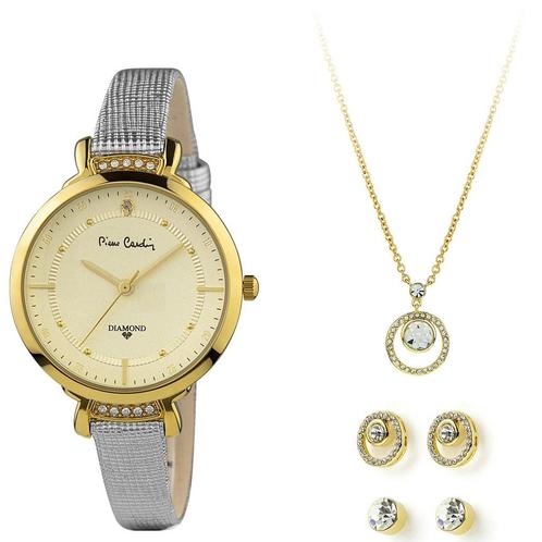 Pierre Cardin Dames vrouw Cadeau Set Horloge & Ketting &, Sieraden, Tassen en Uiterlijk, Overige Accessoires