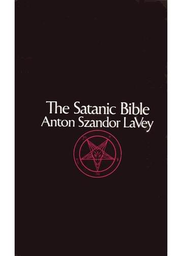 The Satanic Bible Anton Szandor LaVey beschikbaar voor biedingen