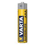 Varta Batterijen Superlife - Koolzink - R03/AAA - 1.5 Vol..., Audio, Tv en Foto, Accu's en Batterijen, Nieuw, Ophalen of Verzenden
