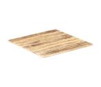 Tafelblad 60x60 Mangohout - Retourdeal - 53% Korting!, Huis en Inrichting, 50 tot 100 cm, Rustiek, Vierkant, Nieuw