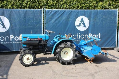 Veiling: Minitractor Mitsubishi D1450FD Diesel met Frees, Zakelijke goederen, Agrarisch | Tractoren, Gebruikt, Overige merken
