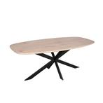 *WOONWINKEL* Starfurn Ferris Deens Ovale Eettafel Naturel Ei, Verzenden, Nieuw