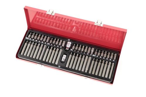 TM 54 Delige Inbus, Torx en Veeltand Bitset, Auto diversen, Autogereedschap, Nieuw, Verzenden