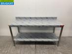 RVS Gastro M Werktafel met Onderschap 180 x 70 x 91 cm, Ophalen of Verzenden, Nieuw zonder verpakking