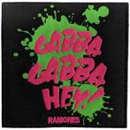 Ramones - Gabba Gabba Hey! - Patch officiële merchandise, Ophalen of Verzenden, Nieuw, Kleding