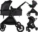 Ding Liam Anthracite 3-in-1 Combi Kinderwagen Incl., Verzenden, Nieuw