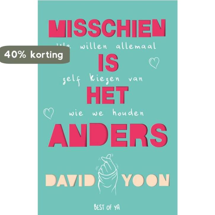 Misschien is het anders 9789000364572 David Yoon, Boeken, Kinderboeken | Jeugd | 13 jaar en ouder, Zo goed als nieuw, Verzenden