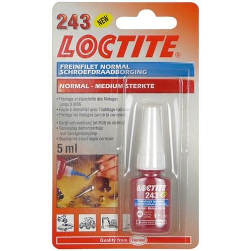 Loctite 243 Borgmiddel Medium Blauw 5Ml, Computers en Software, Laptop-opladers, Verzenden
