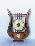 Ancien Baromaster mural - Barometer - Hout