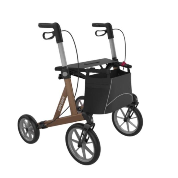 Rehasense Explorer Outdoor Rollator - Inclusief Zachte Bande, Diversen, Rollators, Nieuw, Ophalen of Verzenden