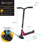 KESSER® Stuntstep X-Limit-Pro 360° Step voor Volwassenen en, Verzenden, Nieuw